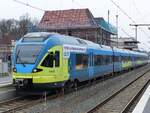 ET 9.05 der EuroBahn in Bad Bentheim auf dem Weg nach Bieiefeld, 02.04.18