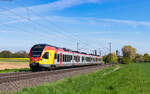 429 048 als HLB 24407 (Kassel Hbf – Frankfurt(Main)Hbf) bei Niederwalgern 3.5.23  