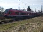 Stadler-Flirt als Hanse-Express in Lancken am 15.04.2012