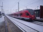 5-teiliger Stadler Flirt der Baureihe 429in Bergen am 15.12.2012