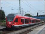 5-teilger Stadtler Flirt (BR 429) als Hanse-Express in Bergen am 16.08.2013