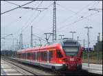 5-teilger Stadtler Flirt (BR 429) als Hanse-Express in Bergen am 16.08.2013    