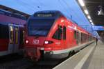 429 026-8 stand am 30.10.2014 als RE 9(13015)von Rostock Hbf nach Sassnitz im Rostocker Hbf.