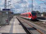 Ausfahrender 429 027,am 21.September 2015,aus Bergen/Rügen.