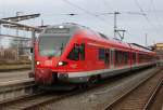 429 529-1 als RE9(RE 13007)von Rostock Hbf nach Sassnitz kurz vor der Ausfahrt im Rostocker Hbf.05.12.2015 