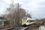 Eurobahn ET 7.05 erreicht den Bahnhof Herne.