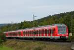 430 016, 430 XXX, und 430 012 auf Testfahrt am 23.09.12 in Haunetal Rothenkirchen 