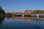 Ein unbekannter 440 am 17.10.17 auf der Isarbrücke bei Plattling