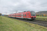 440 323-4 als RB in Richtung Gemünden unterwegs,Himmelstadt am 27.10.2021.