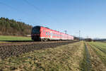 440 010-7 bei Haarbach am 21.12.2021.