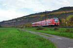 DB Regio 440 316-8 fährt als RB 53 ihrem nächsten Halt in Thüngersheim entgegen.