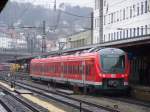 Der 440 026/526 durchfhrt als  Leerfahrt  den Ulmer Hautpbahnhof am 28.03.09