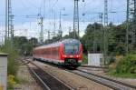 Ein 440er-Doppel am 05.09.09 aus Augsburg bei der Einfahrt in Mnchen-Pasing