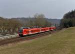 440 201 als RE nach Mnchen am 24.03.2013 bei Pleinting.