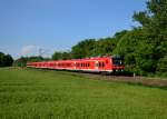 440 045 als RE am 08.06.2013 bei Feldmoching.