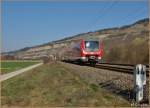 440 810-0 mit einen RB 58035 nach Bamberg bei Thüngersheim am 11.03.14.