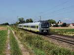 Der 440 908 als Ag nach Plattling am 11.08.2019 unterwegs bei Amselfing.