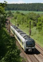 440 902 als ag 84487 (Neumarkt–Regensburg Hbf) am 20.05.2014 zwischen Parsberg und Mausheim