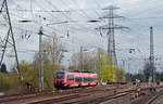 442 119 passiert auf der Fahrt von Eberswalde nach Senftenberg am 08.04.17 Berlin Friedrichsfelde Ost.