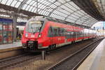 Der 442 331 auf der RB 14 nach Nauen am 05.05.2019 in Berlin-Spandau.