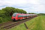 DB Regio Bombardier Talent 2 442 781 am 24.05.20 bei Nieder Mörlen 