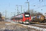 RE3 / 3309 am 30.01.2021 gebildet aus 442 123 und 442 130 / 442 630 Abfahrt Anklam nach Süden