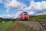 Am 10.09.2017 war 442 503 als RB 12166 auf dem Weg von Trier Hbf.