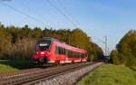 442 109	als RB 15073 (Gießen – Friedberg(Hess)) bei Pohl Göns 3.5.23  