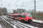 DB 442 628 in Wuppertal, Januar 2026.