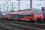 442 102 bei der Einfahrt in Aachen 16.2.2013