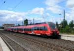 442 761 bei der Einfahrt in den Drener Hbf, KBS 480, am 31.7.2013