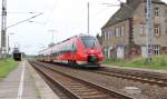 442 211 beim Halt in Leipzig-Thekla.