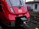 Die Crash Optimierte Front von 442 613 am 03.01.14 in Hanau Hbf 