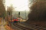 442 273 DB Regio bei Seehof am 08.03.2016.