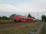 Am 05.08.2016 fuhr eine 442 628 durch Lubolz.