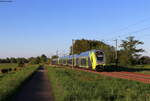 445 028 und 445 103 als RE 21033 (Neumünster-Hamburg Altona) bei Borstel 30.5.21