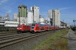 445 050 & 185 083 am 22.04.21 in Karlstadt am Main