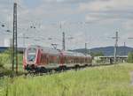 RE70 nach Mannheim in Heddesheim/Hirschberg am Montag den 26.5.2019