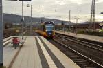 Einfahrt des 450 937 in Neckarelz, auf seinem Weg nach Mosbach Baden.