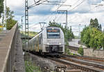 460 013-6 RB26 nach Mainz, Einfahrt Bf Remagen - 29.08.2020