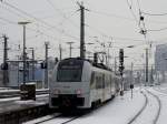 Der 460 004 am 05.01.2009 bei der Ausfahrt aus dem Klner Hbf.