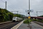 460 002-9 bei der Einfahrt in den Bahnhof Brohl am 14.9.2013