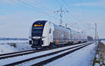 RHEIN RUHR EXPRESS - Triebwagen 462 047 als RE4 in Mönchengladbach.