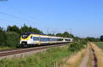 463 014 und 463 020 als RB 17109 (Offenburg - Freiburg(Brsg)Hbf) bei Köndringen 10.6.22