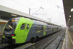 nordbahn ET 5.01 (94 80 1429 001-9 D-NBE) als NBE 83814 nach Wrist, am 20.02.2016 in Hamburg-Altona.