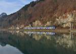 430 020 (ET 320) als M nach München am 24.12.2014 bei Kufstein.