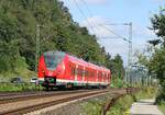 DB - Alstom Coradia Continental 1440 316 am 20.08.2021 nahe Königsbach auf der linken Rheinstrecke nach Süden.