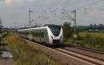 1440 216 der Mitteldeutschen Regiobahn durchfährt am 13.09.2021 Steinpleis als RE74019 (Hof Hbf - Dresden Hbf).