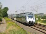 14.08.2015 11:53 442 715 (DB AG Baureihe 442) als S5X der S-Bahn Mitteldeutschland von Halle (Saale) Hbf nach Zwickau Hbf zwischen Steinpleis und Lichtentanne (Sachsen).