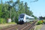 1442 605 als S4 nach Torgau in Großdeuben bei Leipzig 06.05.2015